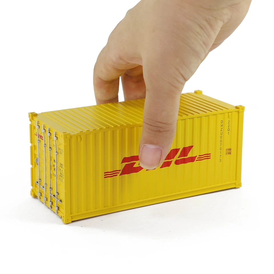 Evemodel O Scale 1:43 20ft Shipping Container 20' Cargo for Express Company - Image 4 of 4