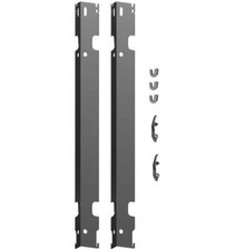 Kermi Set Console da Parete Reggiseno Lungo 300mm, Zincato Galvanicamente