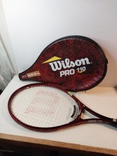 Wilson pro 110 Tennis Racquet super High Beam Series W/ Case 4 3/8" L3