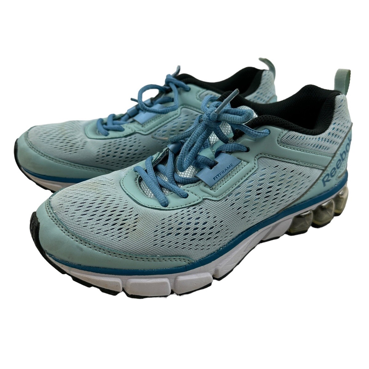 Reebok Womens Jet Dashride V65935 Blue Running Shoes Sneakers Size