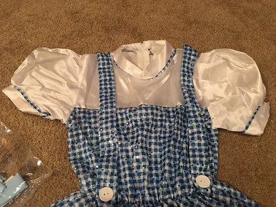 The Wizard of Oz Girls' Dorothy Costume Size Medium (8-10) Ages 5