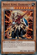 YS17-EN007 BEAST KING BARBAROS COMMON 1ST EDITION YuGiOh CARD