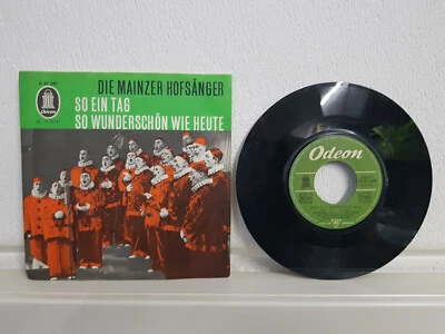 Die Mainzer Hofsänger - So ein Tag so wunderschön wie heute Sassa 1959 Single 7" - Bild 1 von 2