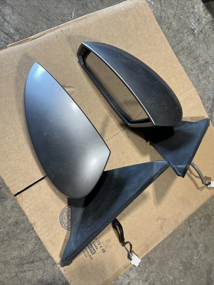 2003-2008 Nissan 350z ESPELHO RETROVISOR DIREITO ESQUERDO Cor Cinza - Imagem 2 de 4