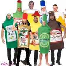 Gin Tequila Vodka Beer Bottles Adult Oktoberfest Drinking Stag Hen Fancy Dress