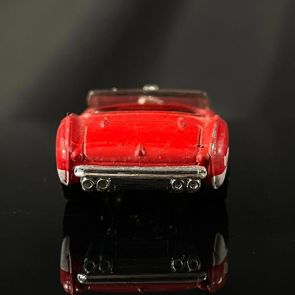 2000 HOT WHEELS -AUSTIN HEALEY- Red Convertible with Hill Diecast Lace Wheels - Image 3 of 4