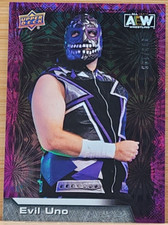2022 UPPER DECK AEW EVIL UNO PURPLE PYRO #D/199