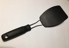 Vtg. GOOD COOK Flipper LARGE Flexible Turner Spatula Nylon/Plastic Black-Cooking