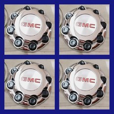 4 Pcs Gmc Sierra Yukon Van 1500 2500 3500 16 Wheel Center Caps 8 Lug Caps New 4 Pcs Gmc Sierra Yukon Van 1500 2500 3500 16 Wheel Center Caps 8 Lug Caps New