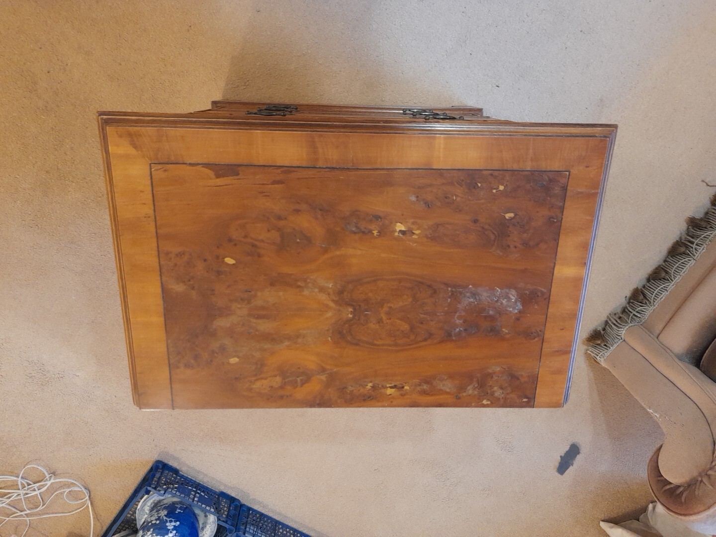 antique walnut chest of drawers eBay