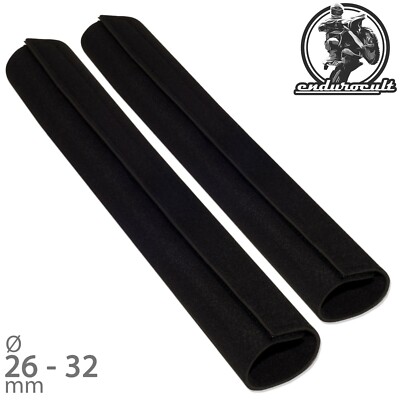 Neopren Klett-Gabelschützer Lang Grün 39-45 Mm