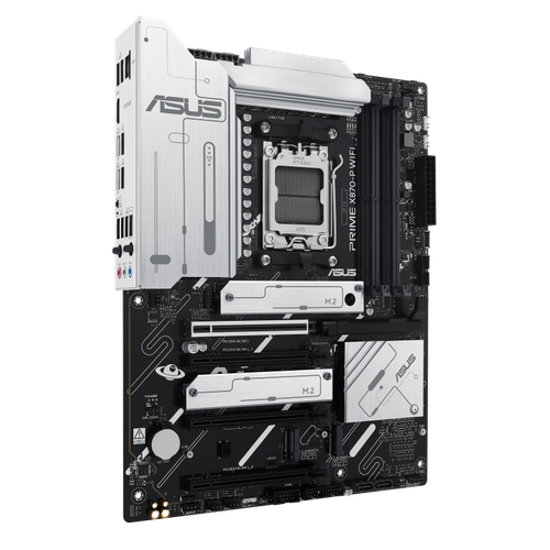 ASUS PRIME X870-P WIFI Socket AM5 AMD X870 DDR5 SATA3 USB 4 M.2 ATX Motherboard - Picture 2 of 10
