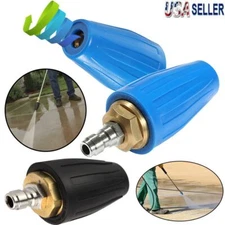 4000/3000 PSI Quick Pressure Washer Rotating Turbo Nozzle Tip 2.5/3.0/4.0 GPM US