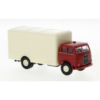 Brekina 78378 - 1/87 Man 10.212 F Koffer, Rot, Hellbeige, 1960 - Neu