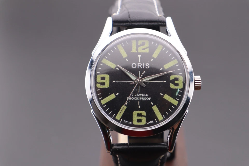 Oris Vintage Hand Winding Mechanical Men's Wrist Watch - Swiss Made - Image 2 of 4