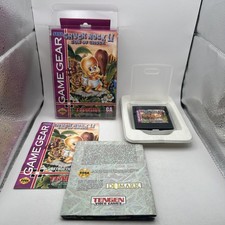 Chuck Rock II 2 Son of Chuck Sega Game Gear Complete CIB Manual Poster Box Excel
