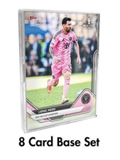 Topps Now Inter Miami CF 2025 MLS Cup Champs Complete Team Set - 8 Base Cards