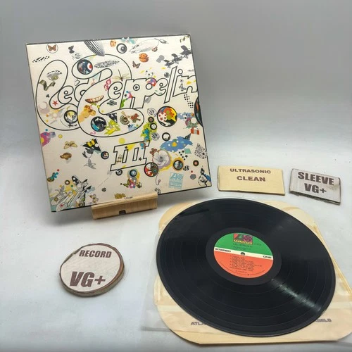 Led Zeppelin- Led Zeppelin III VG+/VG+ Ultrasonic Clean 1977 Vinyl Record