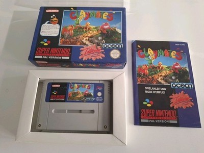 Claymates fast wie NEU Super Nintendo SNES Spiel + OVP Box + Anl. aus Sammlung