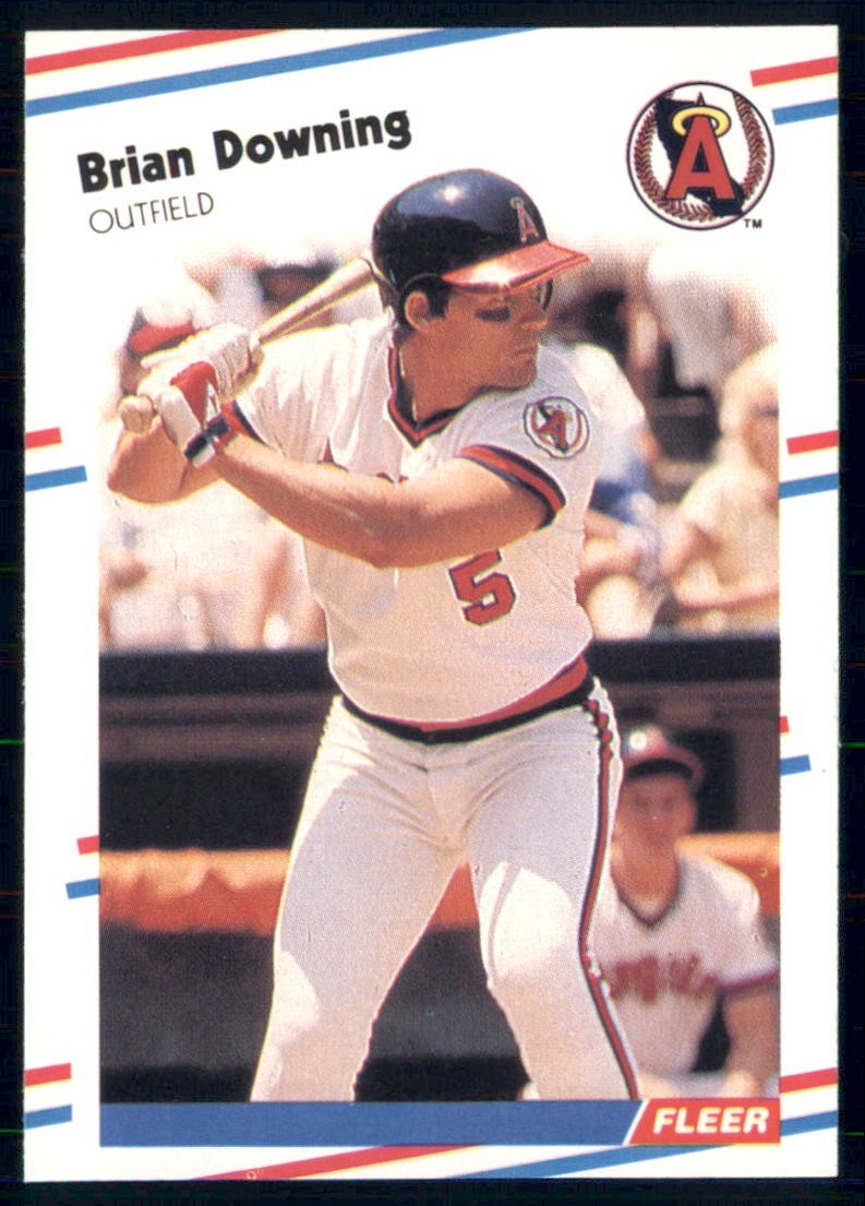 1988 Fleer - Brian Downing #488