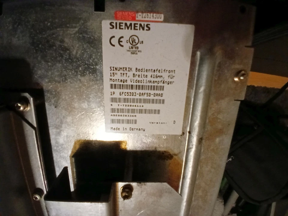 Siemens 6fc5203-0af50-0aa0 und 6fc5247-0af22-0aa0, Sinumerik 840D - Bild 4 von 4
