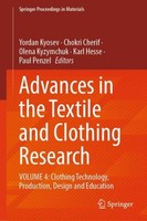 Advances In The Textile And Clothing Research Olena Kyzymchuk