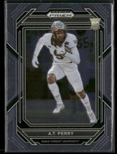 2023 Panini Prizm Draft Picks #140 A.T. Perry Wake Forest Demon Deacons
