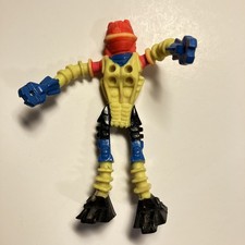 1985 Arco Robot Zone Bendy Action Figure Hong Kong Poseable 4"