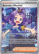 Acerola's Mischief Pokemon Mega Evolution 165/132 NM