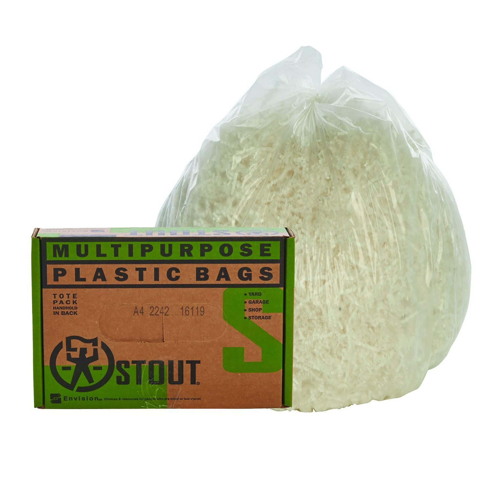 Stout by - GPBF-2424 ProPerformance 10 Gallon Clear Can Liners - 100 Bags - 0...