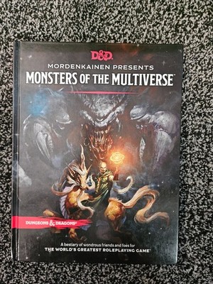D&D Monsters of the Multiverse Hardcover (Barely Used)