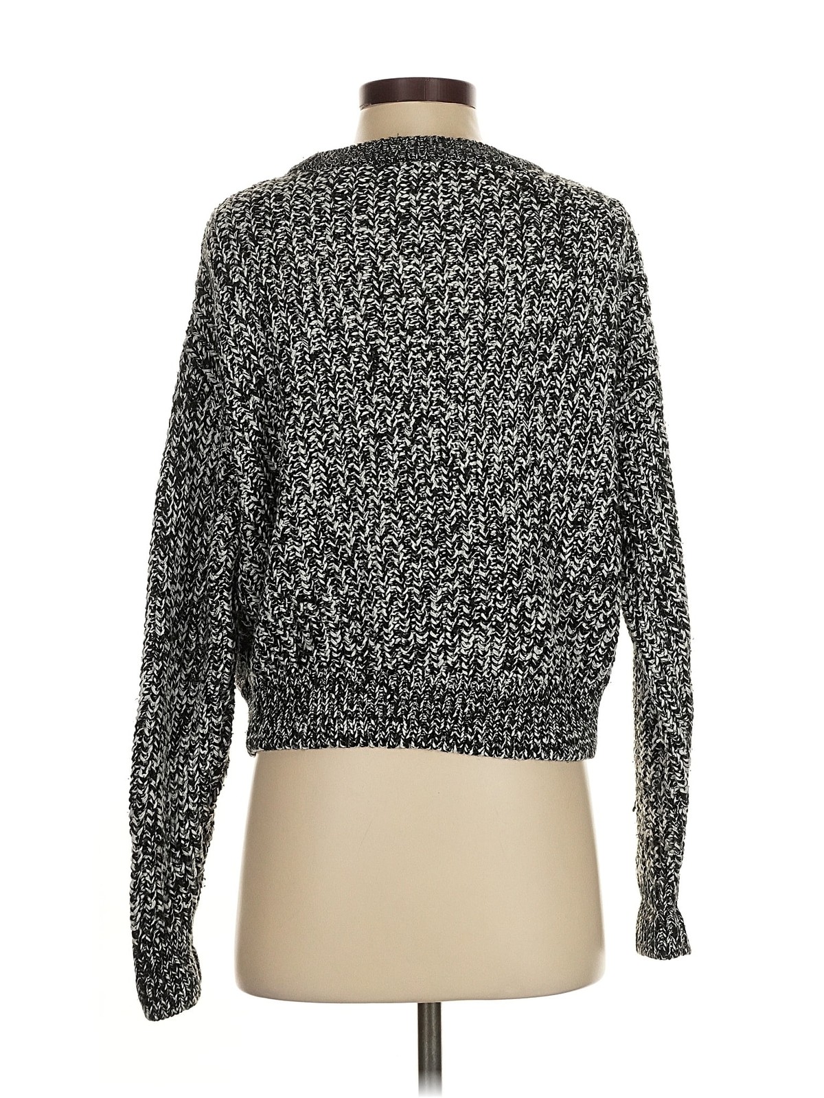 Divided by H&M Women Black Pullover Sweater S thumbnail 2