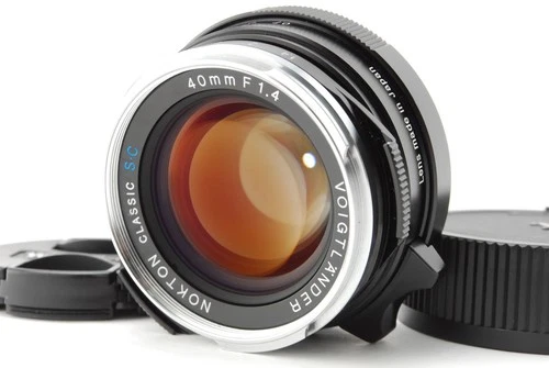 [Top Mint] NOKTON Classic 40mm F/1.4 SC VM Lens for Leica M mount #1984