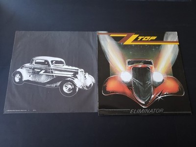 1980s VG++  ZZ Top   Eliminator 23774 LP33