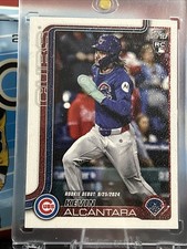 2025 Topps Update Series - Rookie Debut Kevin Alcantara Canvas  /50 #US128 (RC)