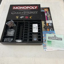 Hasbro Game of Thrones Monopoly Board Game Collectors Edition