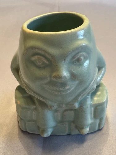 Vintage McCoy Ceramic Pottery Humpty Dumpty USA Planter Nursery Rhyme