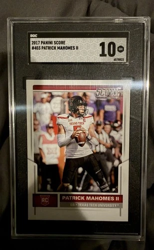2017 Score - Rookies Patrick Mahomes II #403 (RC)