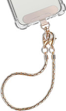 Phone Wrist Strap with Tether Tabs Metal Phone Chain Wristlet Cellphone Hand Lan