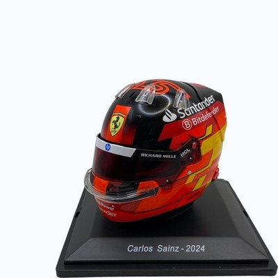 Carlos Sainz 2024 Helmet 1:5 Scale F1 Ferrari Miniature Centauria Bell
