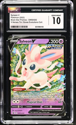 Sylveon V graded CGC 10 for sale on eBay