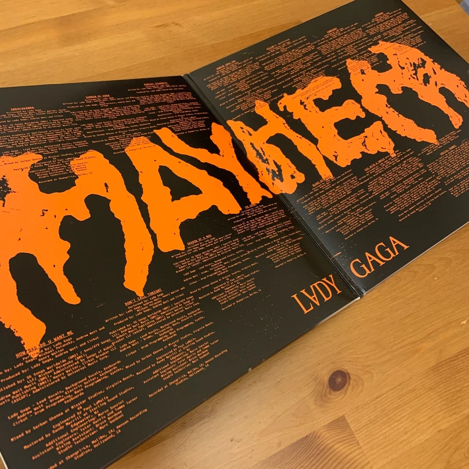 LADY GAGA - MAYHEM Exclusive Fan First Violet/Purple 2xLP Sold Spotify Ball Tour - Image 4 of 4