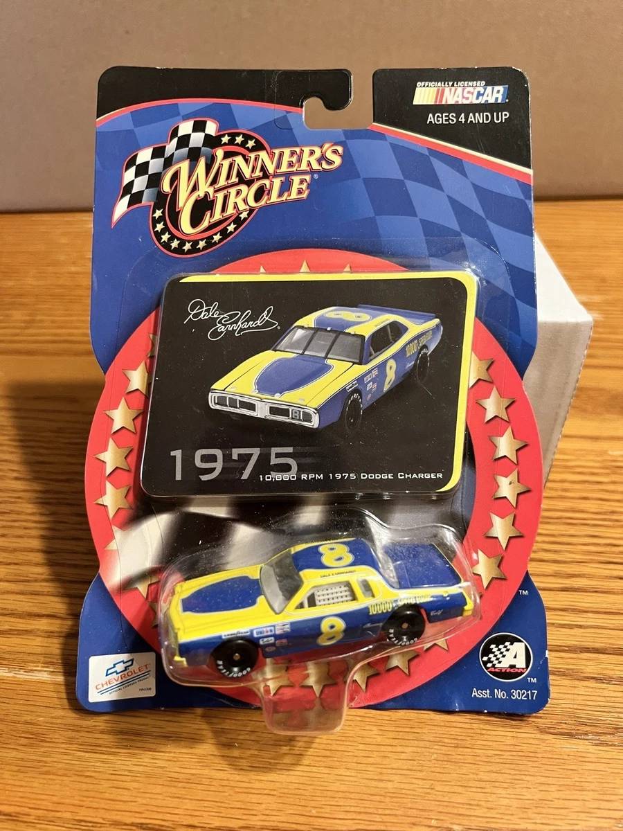 Dale Earnhardt Blue Diecast Racing Cars 1975 Vehicle Year for sale