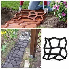 Easy to Use Plastic Garden Path Maker for Concrete Paving and Pavement
