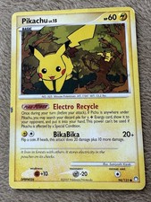 2007 Pokémon TCG DP Mysterious Treasures Pikachu HP60 Common non-holo 94/123 MP on eBay