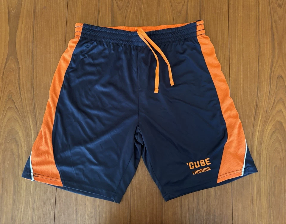 Шорты двусторонние мужские Syracuse оранжевые NCAA лакросс большой размер темно-оранжевые - Изображение 4 из 4