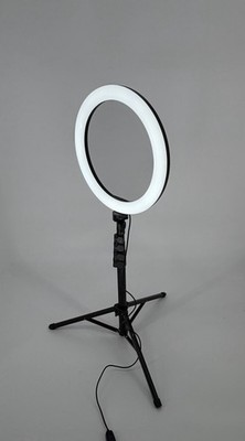 Professional LED Studio Tripod with Ring Light for Photography