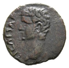 Imperio Romano - Tiberio (14-37 dC) Bronce - Cartago, Norte de África - Muy Raro