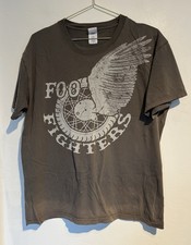 Foo Fighters Shirt Large Rare Rock Band Merch Dave Grohl Taylor Hawkins Emo