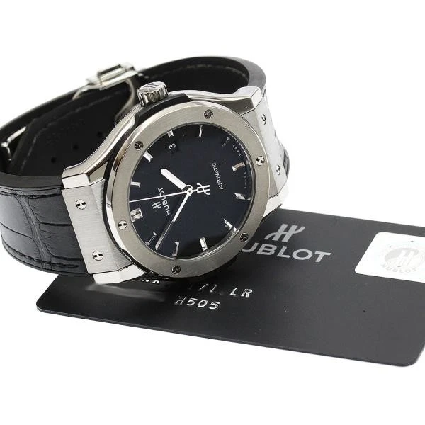 Hublot — Hublot Classic Fusion Titanium 542.NX.1171.LR 42mm Ti Black Dial Watch #C2887